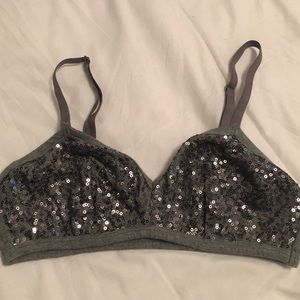 Aerie sparkly bra top
